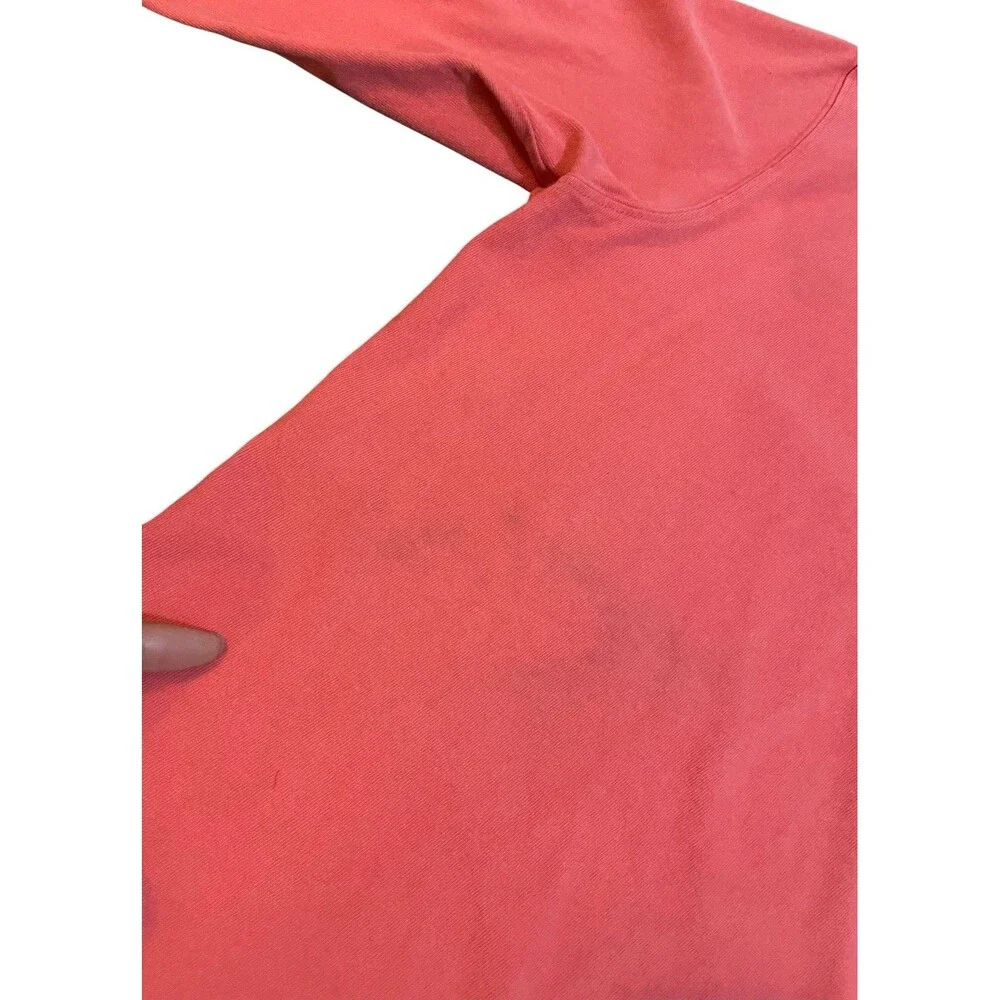 Uniqlo U Salmon Pink Longsleeve Pocket T Shirt Men’s Size Medium Essential